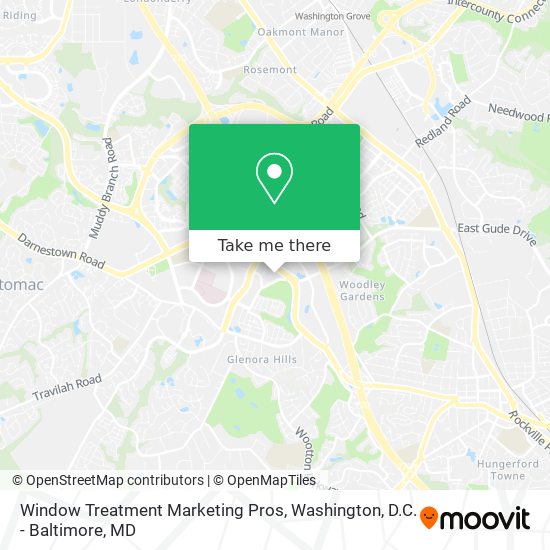 Window Treatment Marketing Pros map