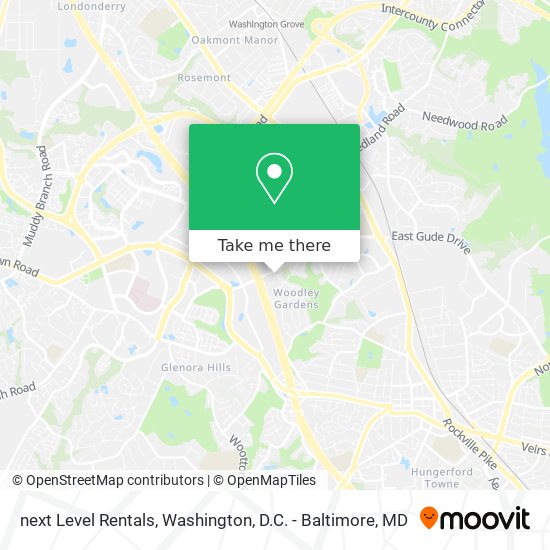 next Level Rentals map