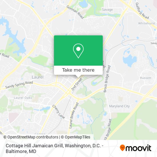 Mapa de Cottage Hill Jamaican Grill