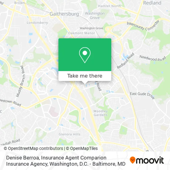 Denise Berroa, Insurance Agent Comparion Insurance Agency map