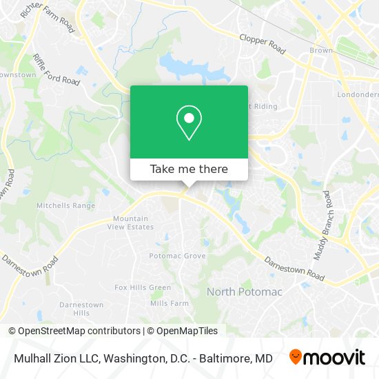 Mapa de Mulhall Zion LLC