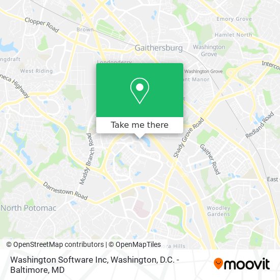 Washington Software Inc map