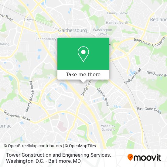 Mapa de Tower Construction and Engineering Services