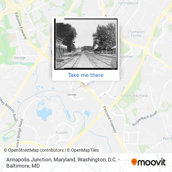 Annapolis Junction, Maryland map