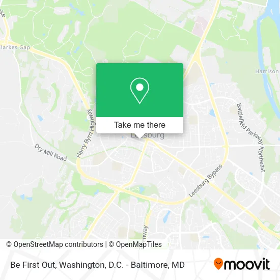 Be First Out map