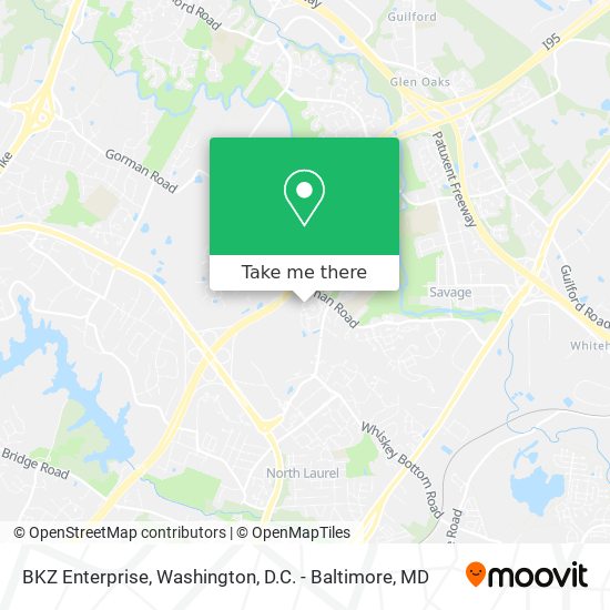 Mapa de BKZ Enterprise