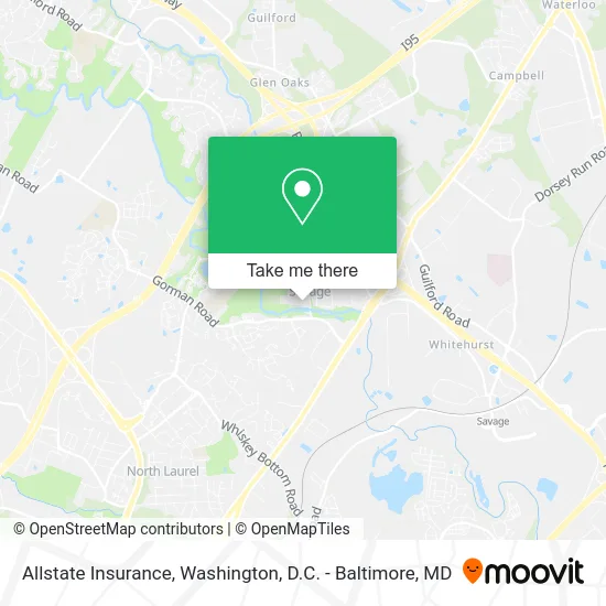 Allstate Insurance map