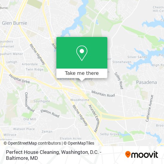 Perfect House Cleaning map