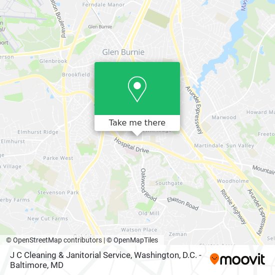 J C Cleaning & Janitorial Service map