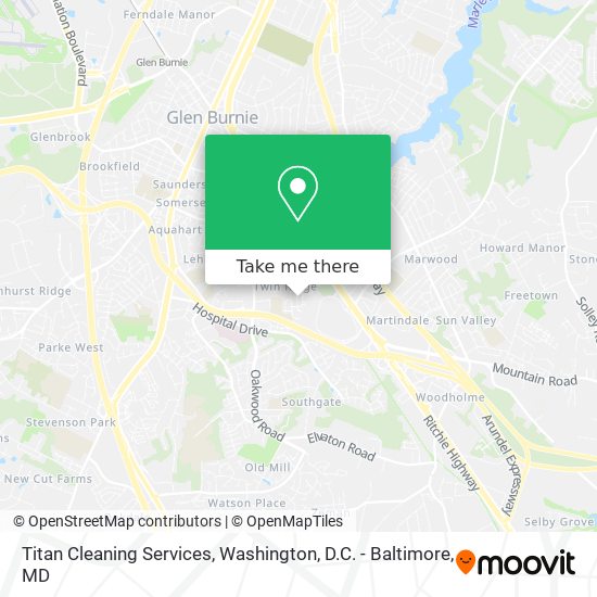 Titan Cleaning Services map