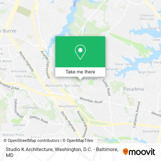 Studio K Architecture map