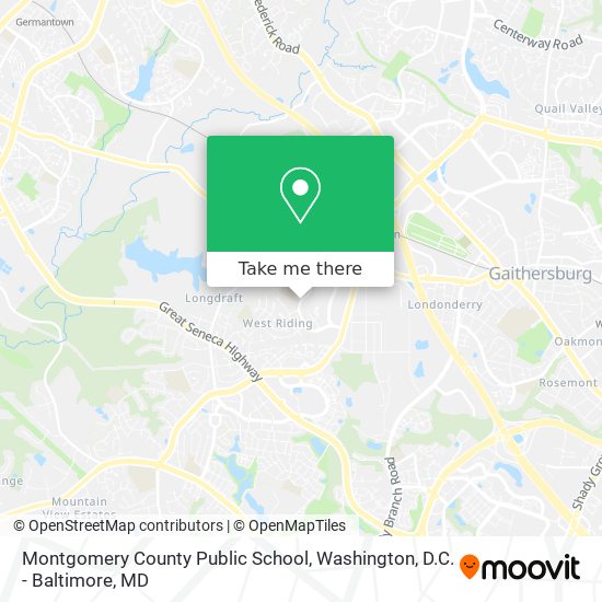 Montgomery County Public School map