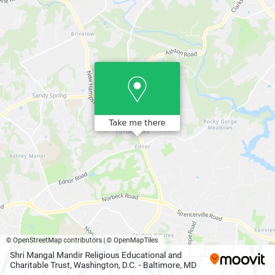 Shri Mangal Mandir Religious Educational and Charitable Trust map