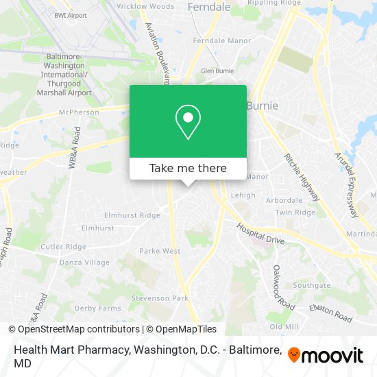 Mapa de Health Mart Pharmacy