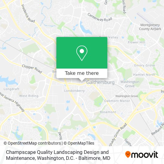 Champscape Quality Landscaping Design and Maintenance map