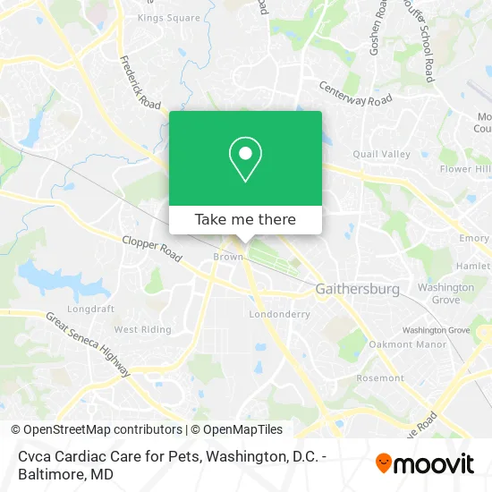 Mapa de Cvca Cardiac Care for Pets