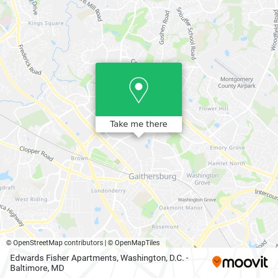 Edwards Fisher Apartments map