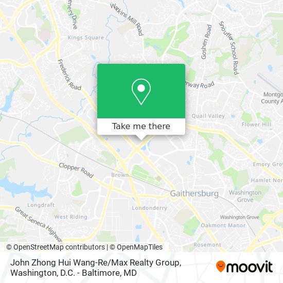 Mapa de John Zhong Hui Wang-Re / Max Realty Group