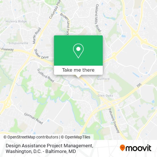 Design Assistance Project Management map