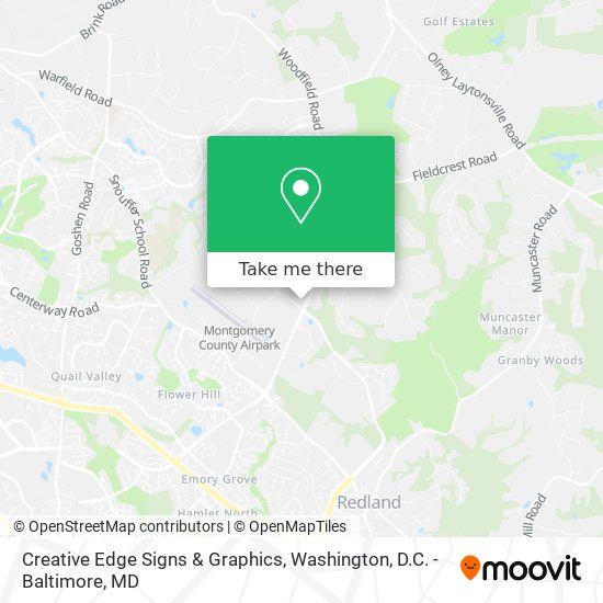 Creative Edge Signs & Graphics map