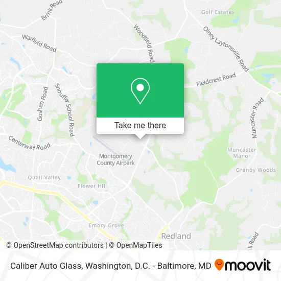 Caliber Auto Glass map