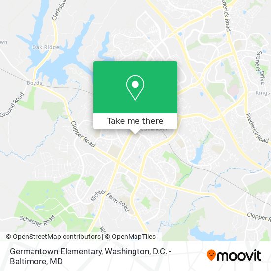 Germantown Elementary map