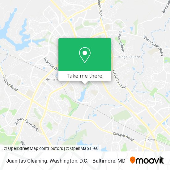 Mapa de Juanitas Cleaning
