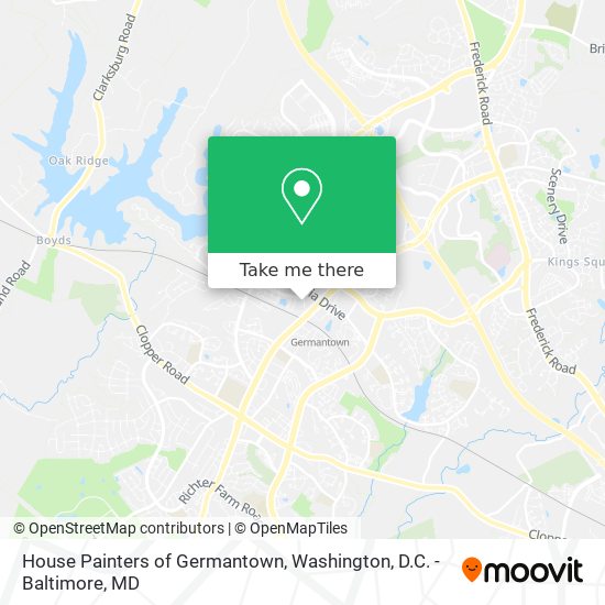 Mapa de House Painters of Germantown