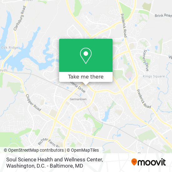 Soul Science Health and Wellness Center map