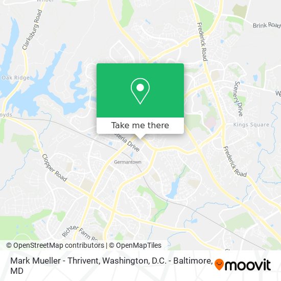 Mapa de Mark Mueller - Thrivent