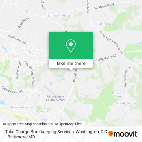 Mapa de Take Charge Bookkeeping Services