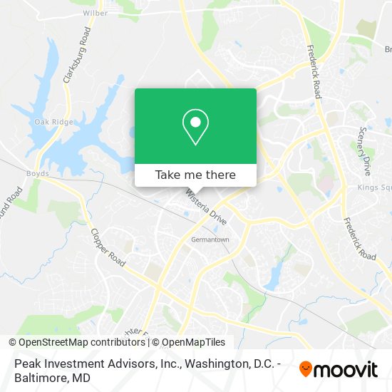 Peak Investment Advisors, Inc. map