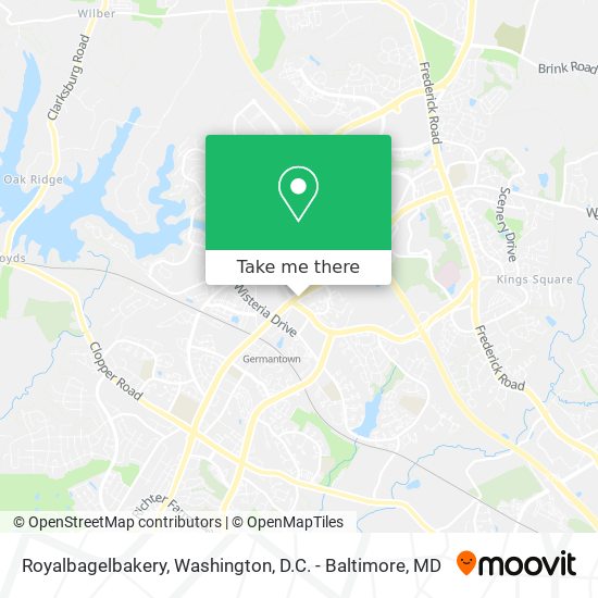 Royalbagelbakery map