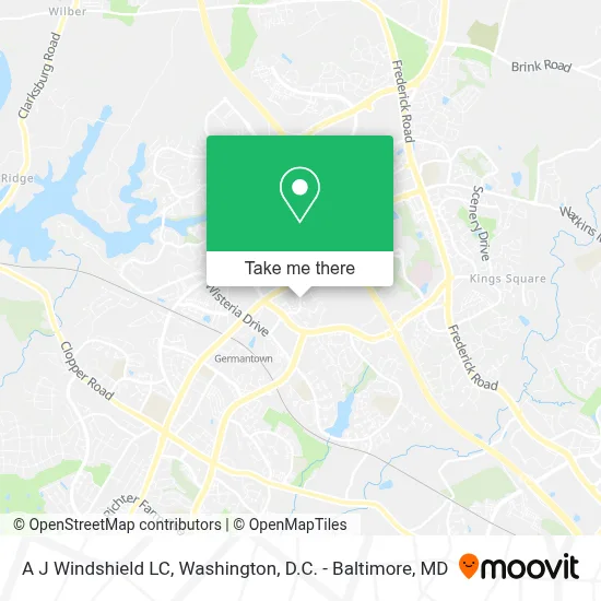 A J Windshield LC map