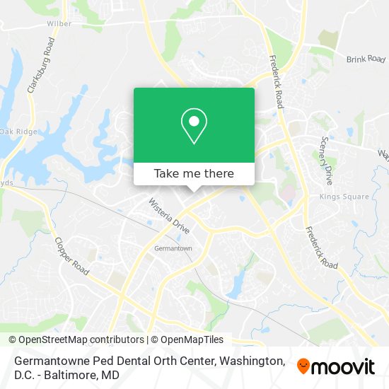 Germantowne Ped Dental Orth Center map