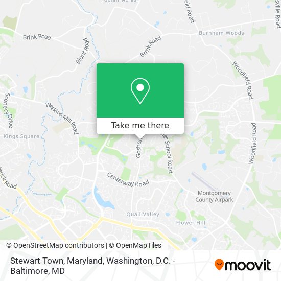 Mapa de Stewart Town, Maryland