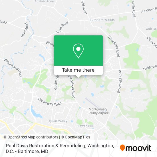 Paul Davis Restoration & Remodeling map