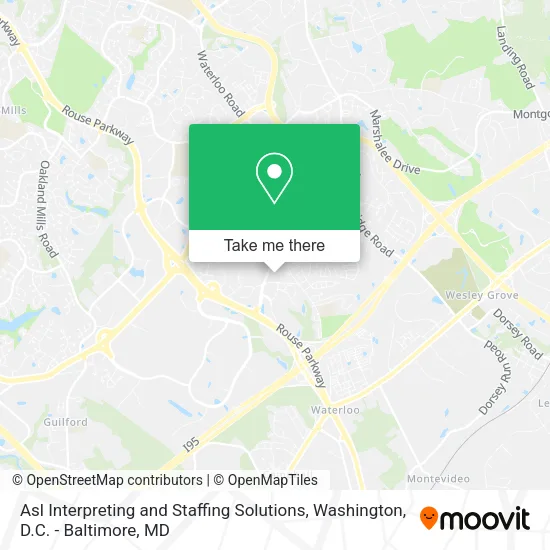 Asl Interpreting and Staffing Solutions map