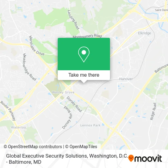Mapa de Global Executive Security Solutions