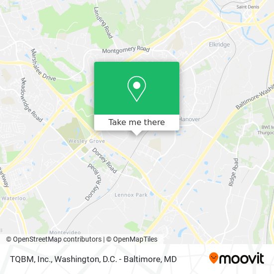 TQBM, Inc. map