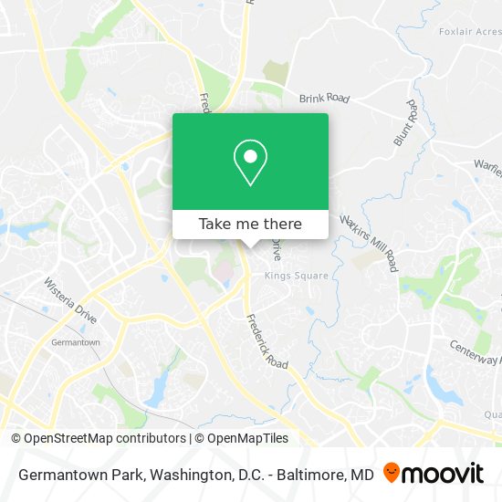 Germantown Park map