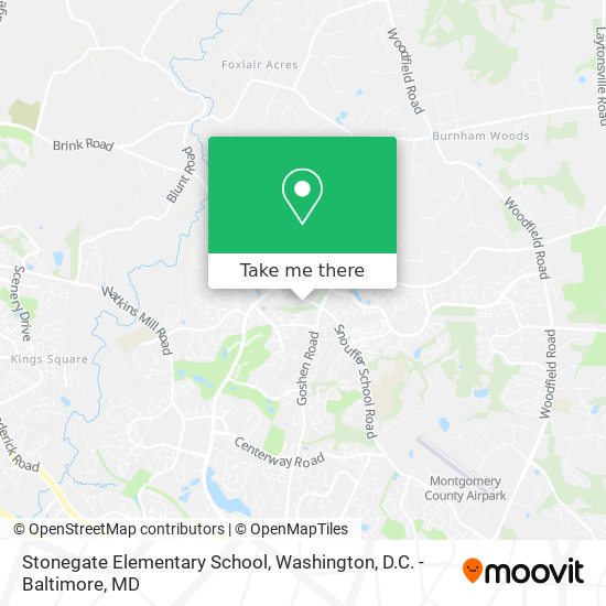Mapa de Stonegate Elementary School