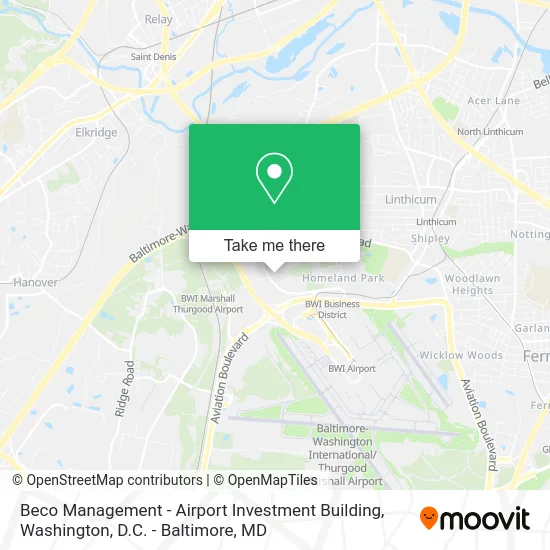 Beco Management - Airport Investment Building map