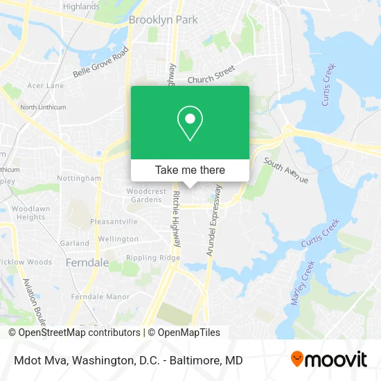 Mdot Mva map