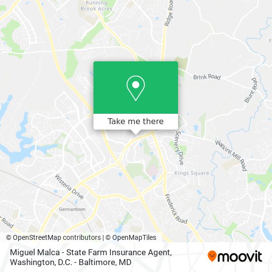 Miguel Malca - State Farm Insurance Agent map