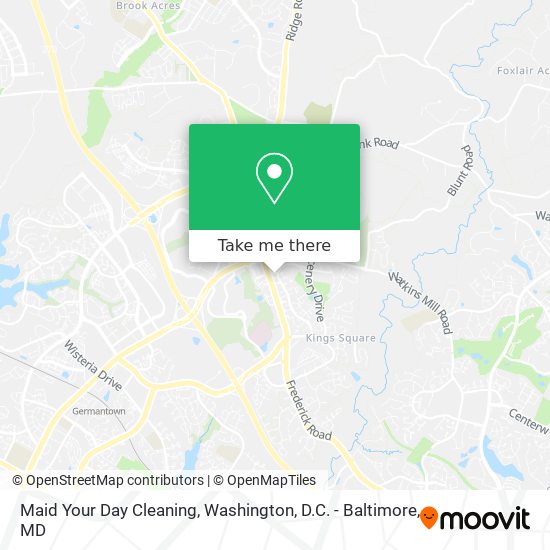 Mapa de Maid Your Day Cleaning