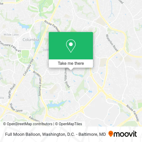 Full Moon Balloon map