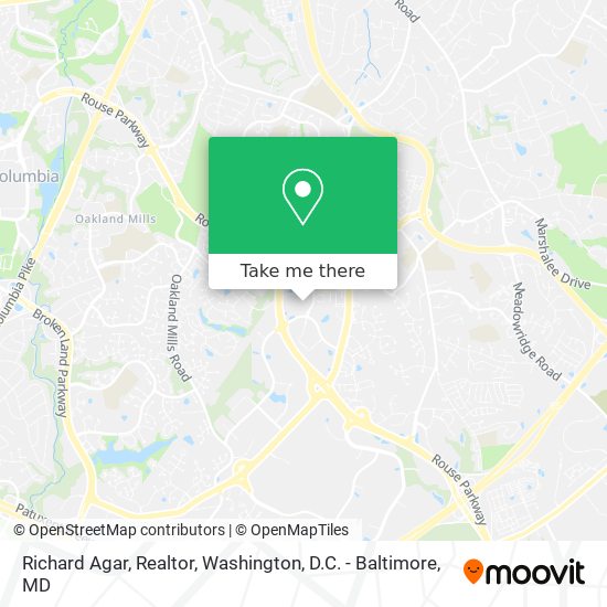 Richard Agar, Realtor map