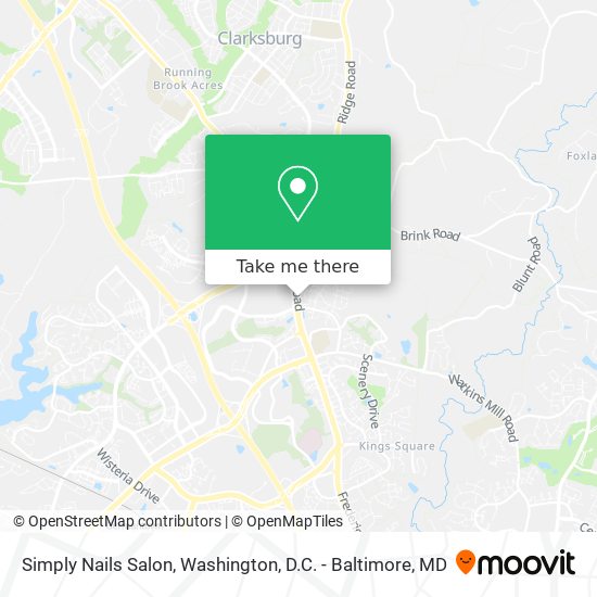 Simply Nails Salon map
