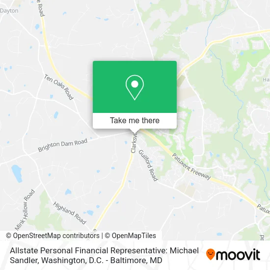 Allstate Personal Financial Representative: Michael Sandler map